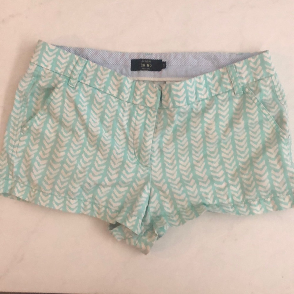 J. Crew chino shorts, size 12